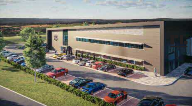  Planning application submitted on behalf of McMurtry Automotive for new research and development facility. 