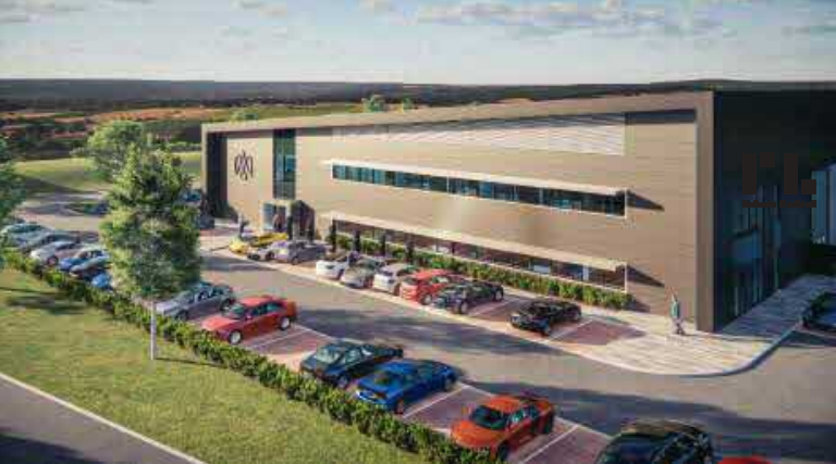  New research and development facility for McMurtry Automotive. 