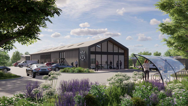  Proposed New workshop and showroom for McMurtry Automotive Ltd. 