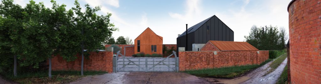  Permission secured for two new houses in the Forest of Dean in countryside location. 