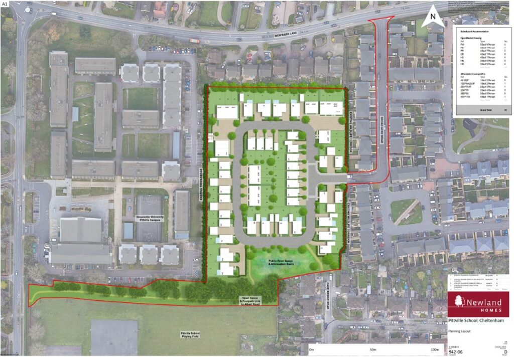  Land at Pittville School, Cheltenham 